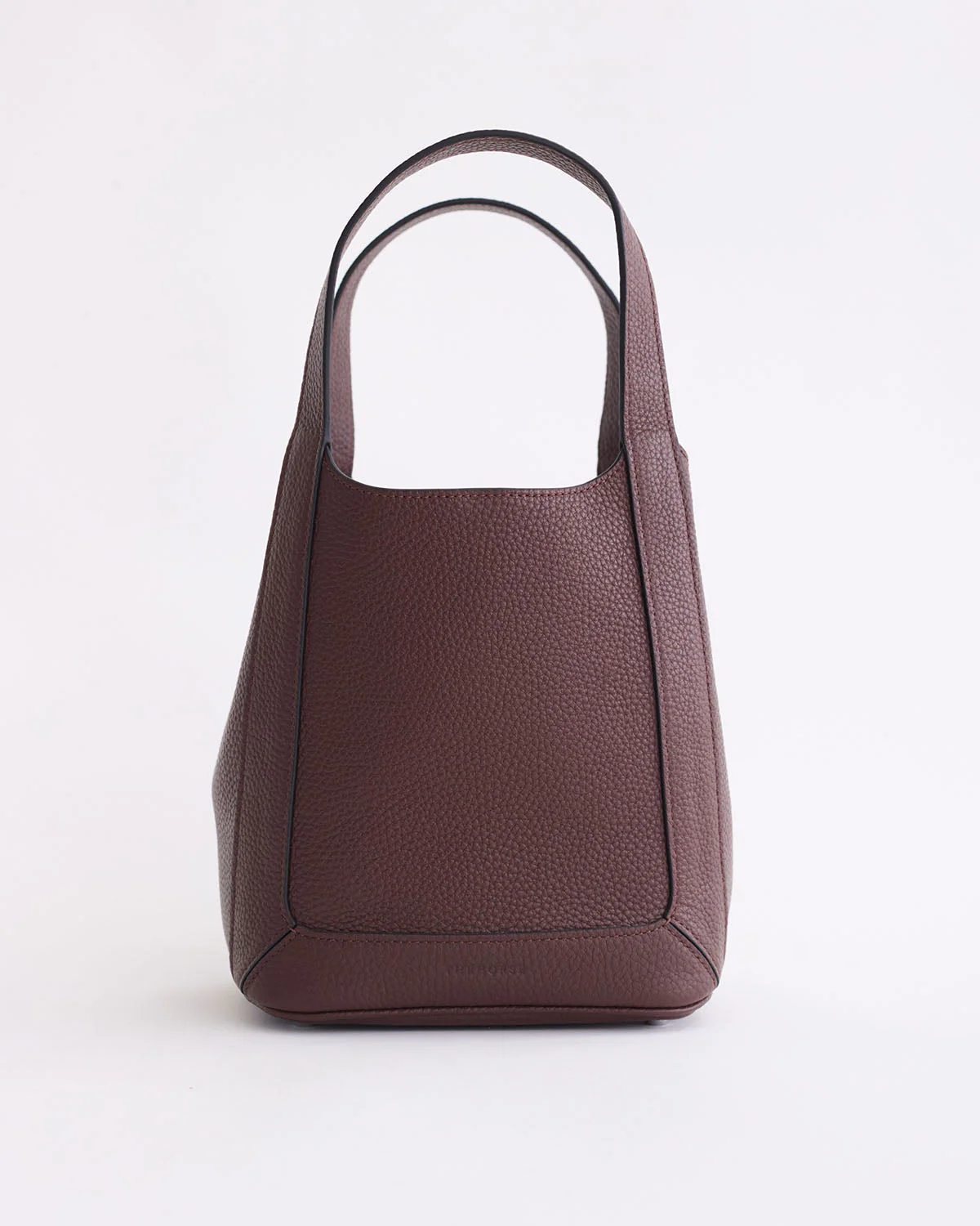 Alexie Tote: Coffee Pebbled Leather - Image 2