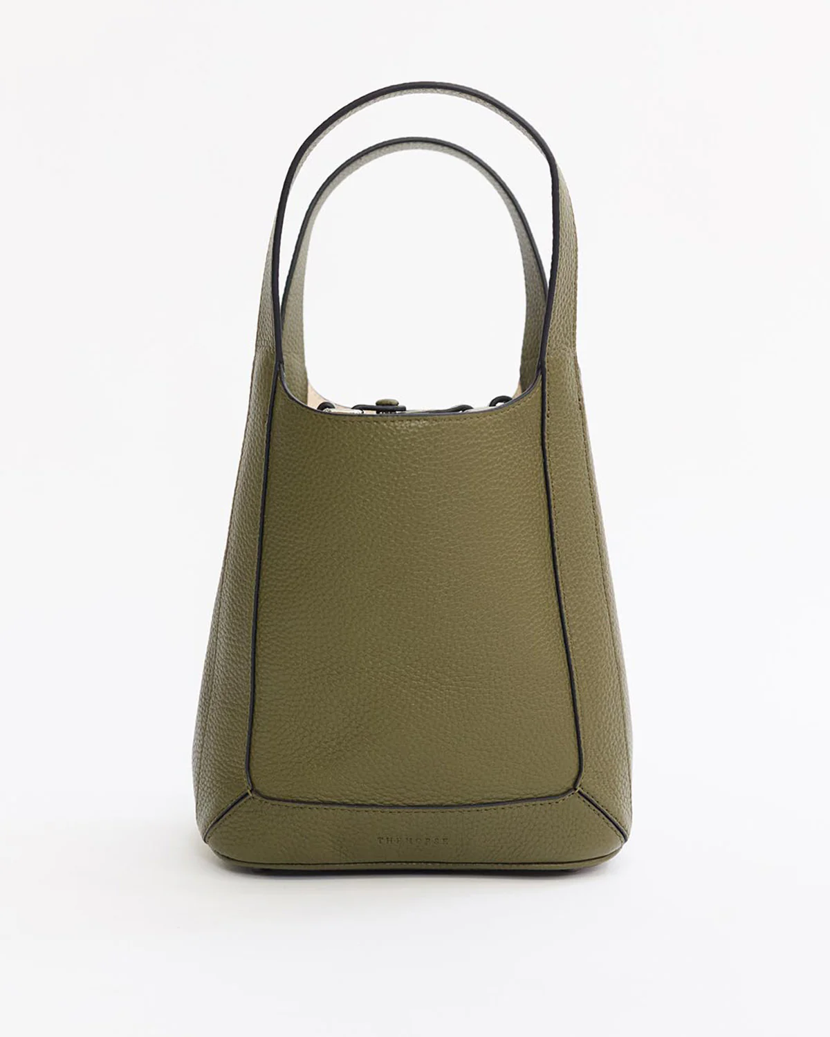 Alexie Tote: Olive Pebbled Leather - Image 2