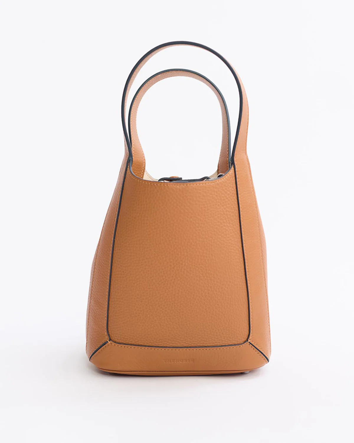 Alexie Tote: Tan Pebbled Leather - Image 2