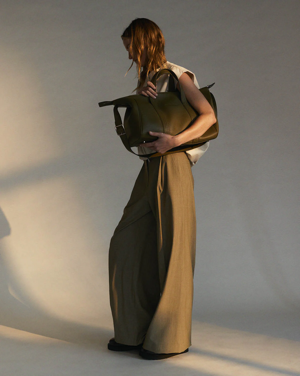 Aries Duffle Bag: Olive - Image 10