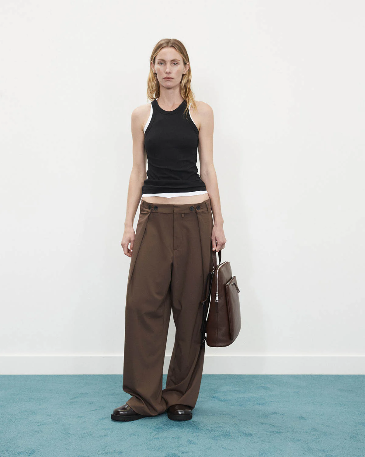Backpack: Coffee Pebbled Leather - Image 6