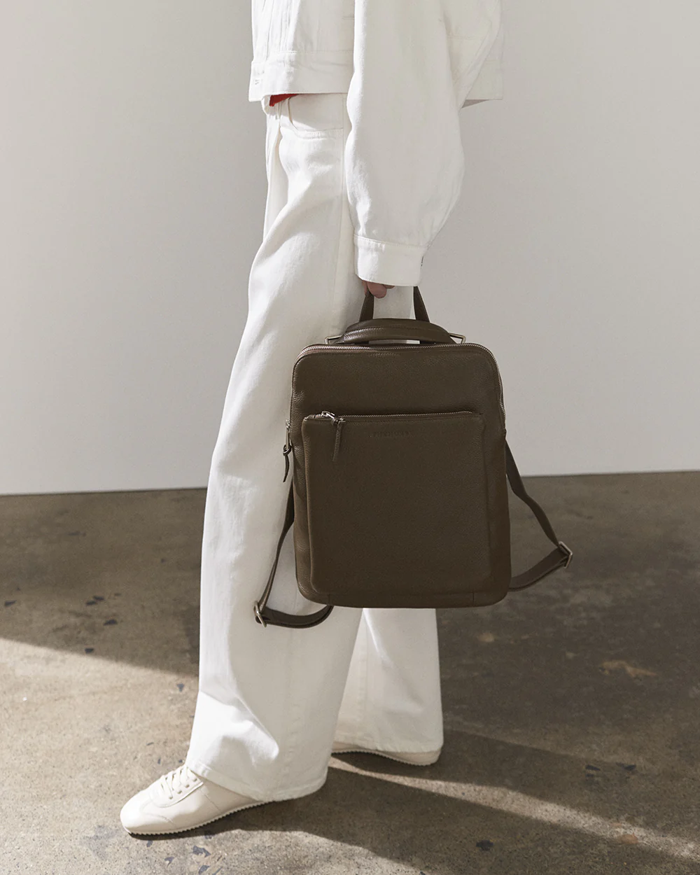 Backpack: Khaki Green - Image 5