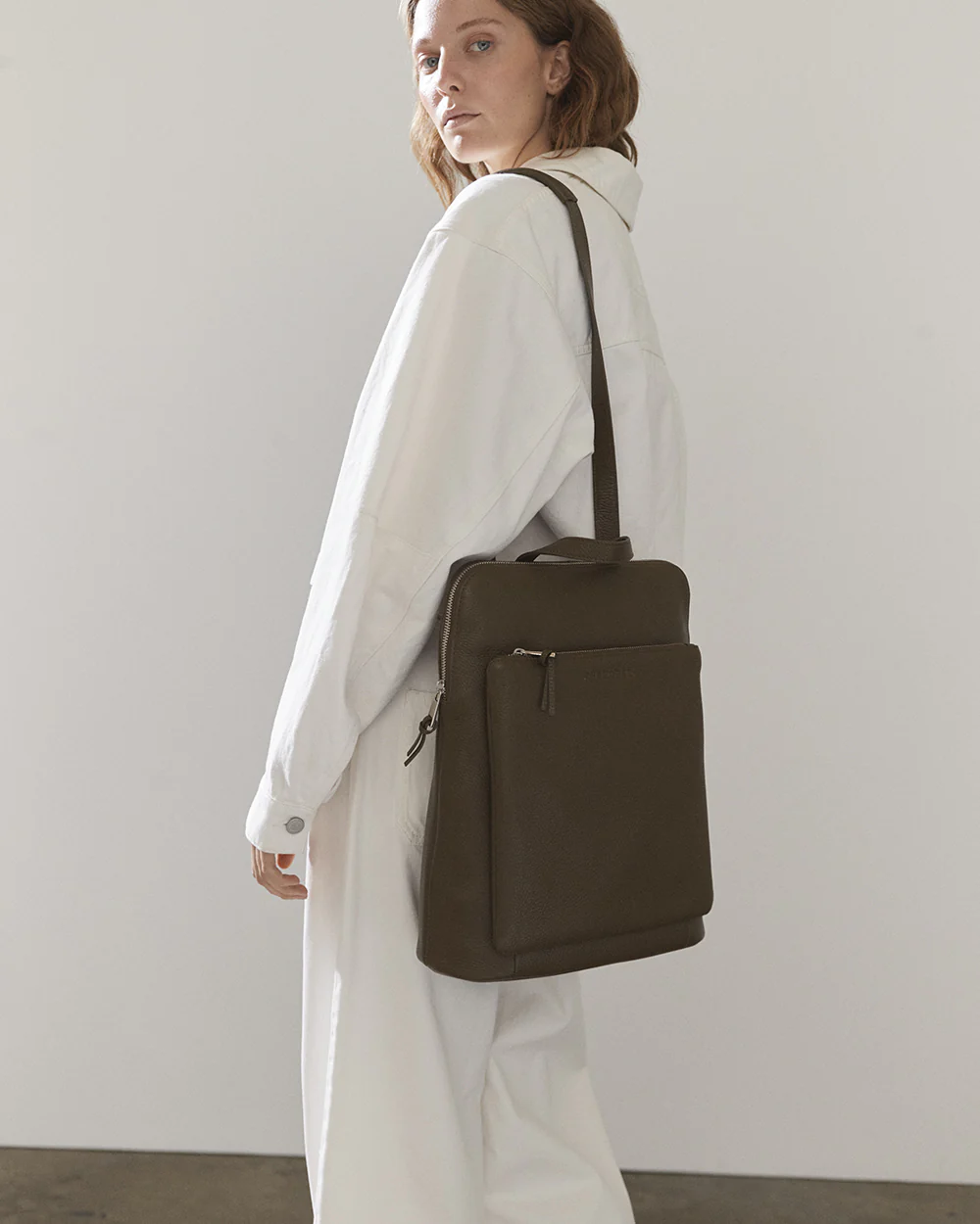 Backpack: Khaki Green - Image 6