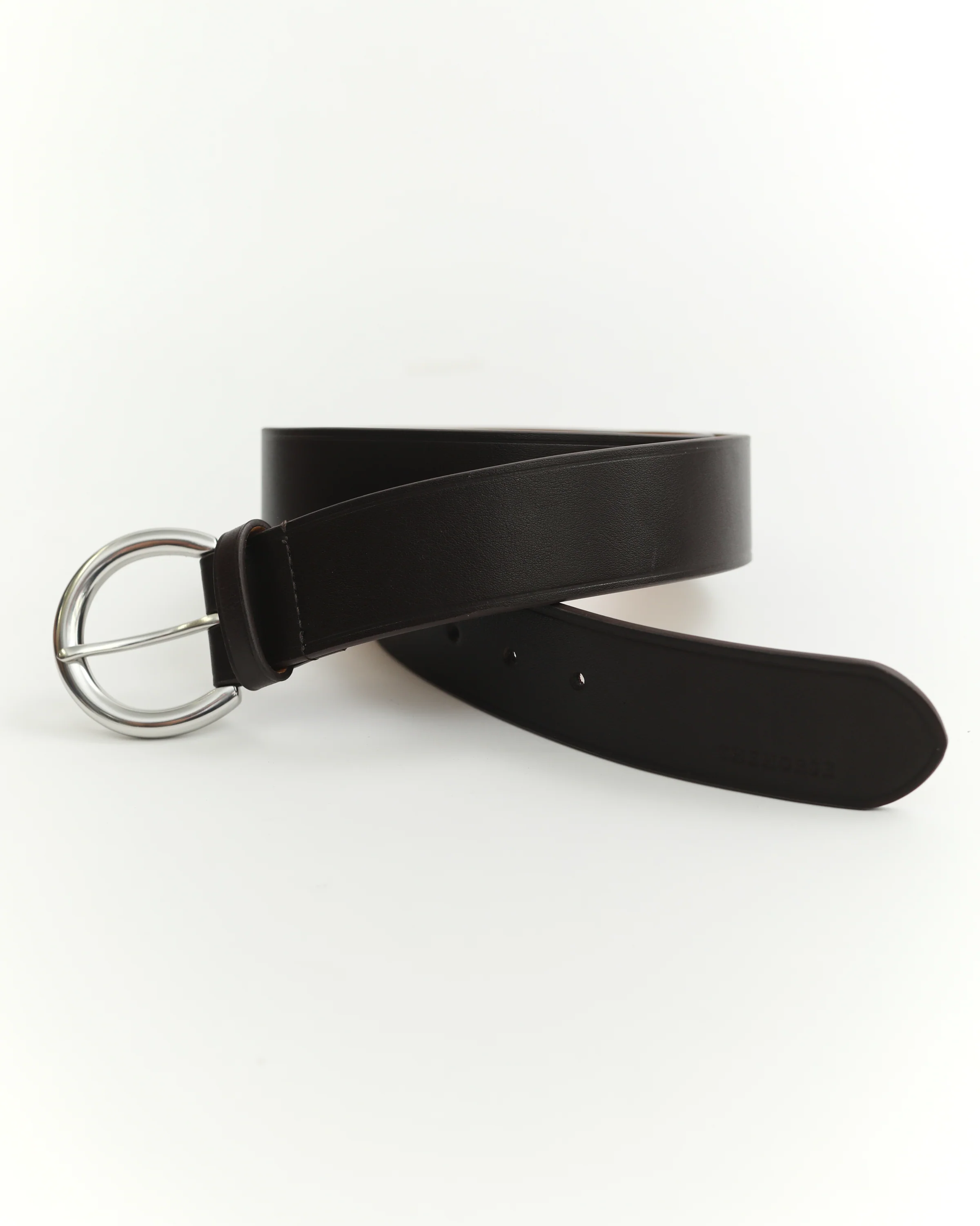 Classic Leather Belt: Coffee - Image 4