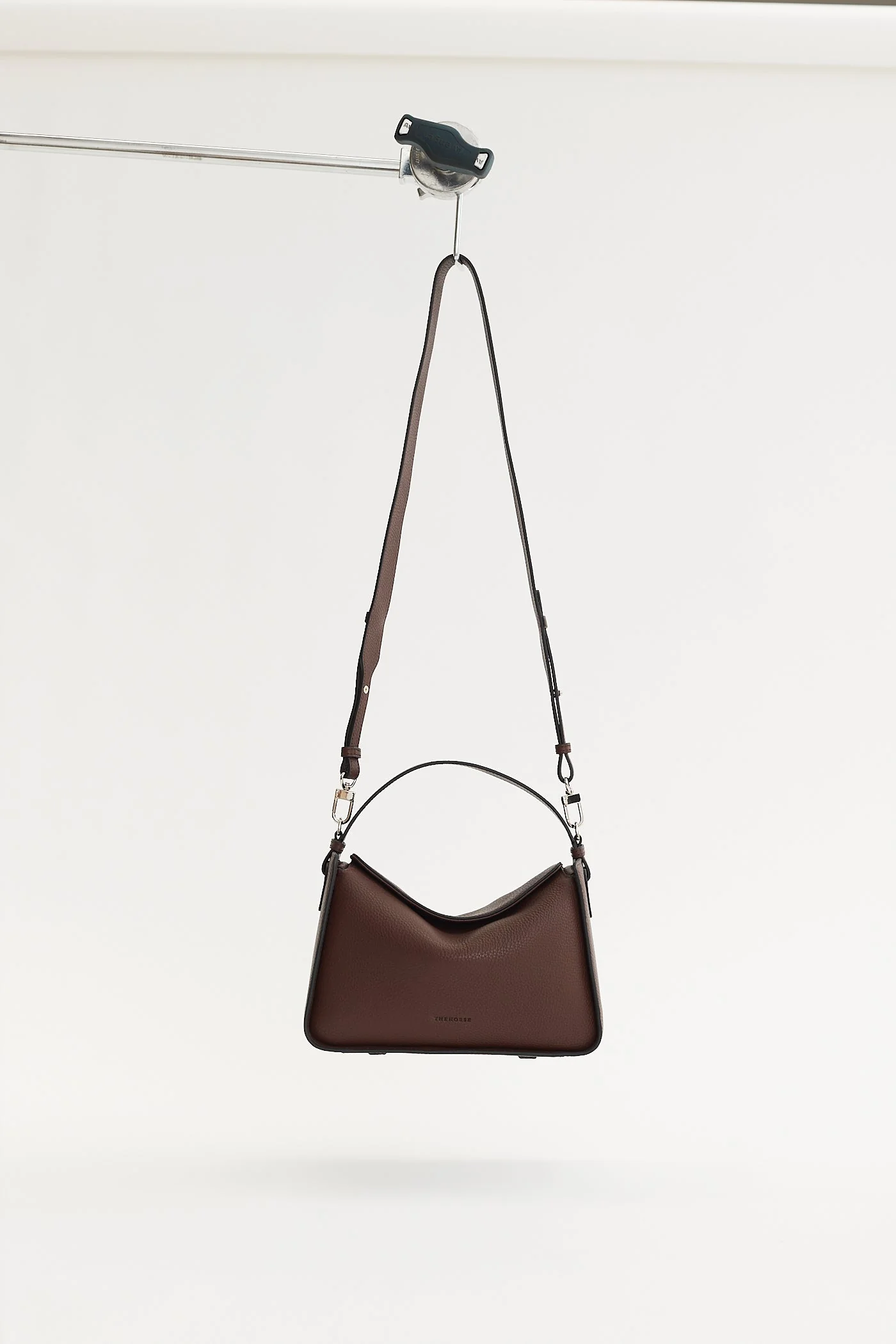 Clementine Bag: Coffee Pebbled Leather - Image 5
