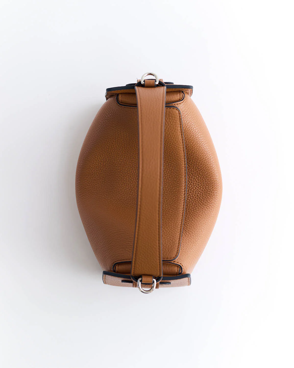 Clementine Bag: Tan Pebbled Leather - Image 4