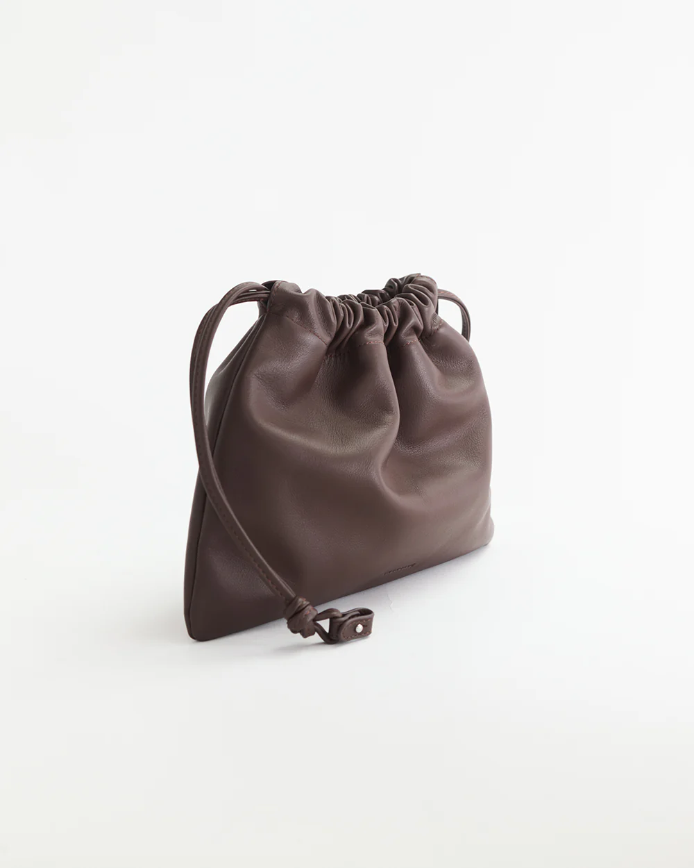 Fin Drawstring Bag: Coffee - Image 2