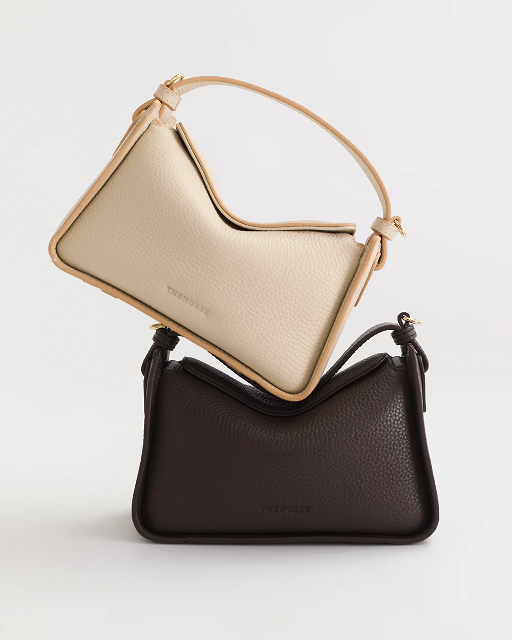 Mini Clementine Bag: Oat with Gold - Image 12