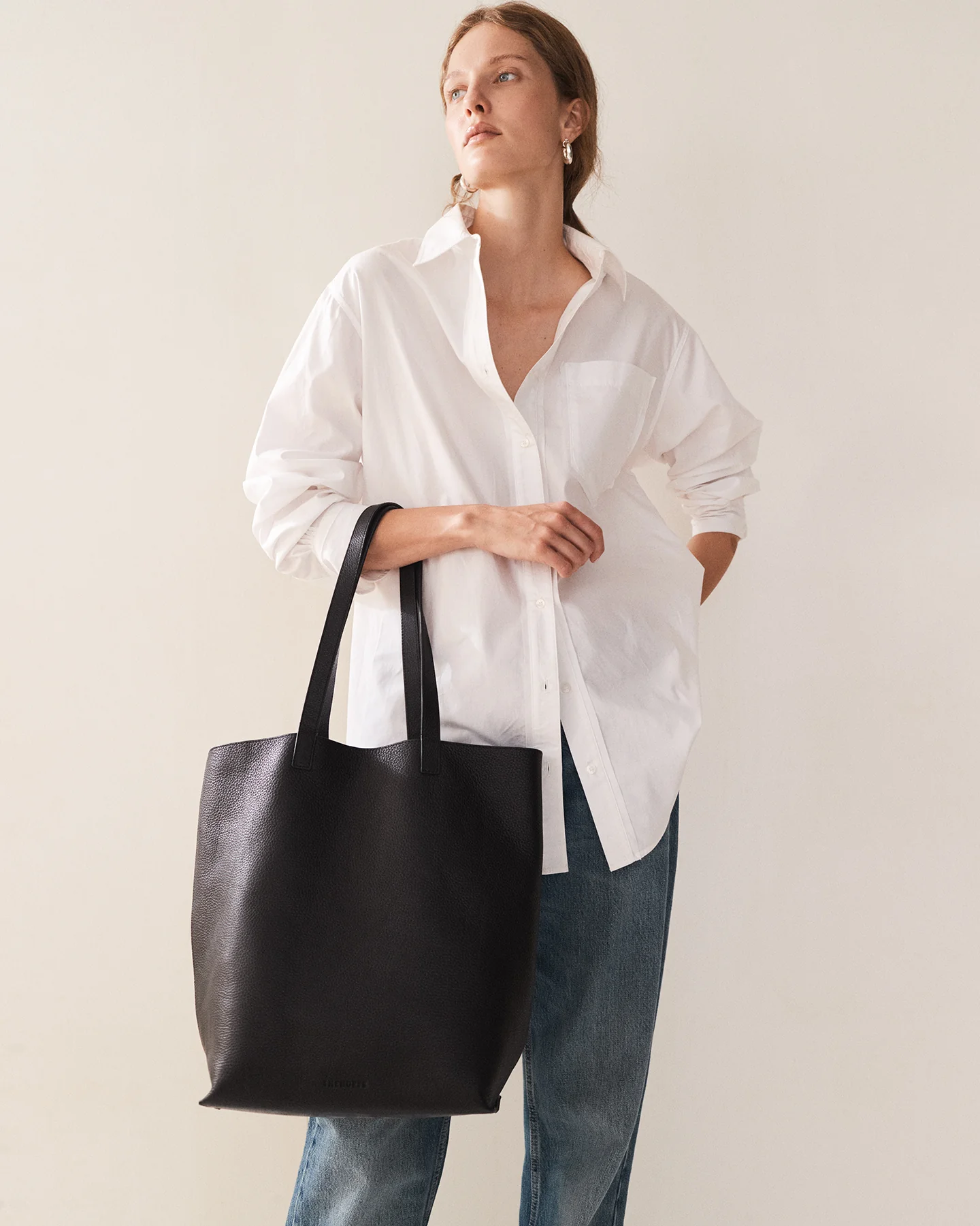 Rumi Tote: Black - Image 4