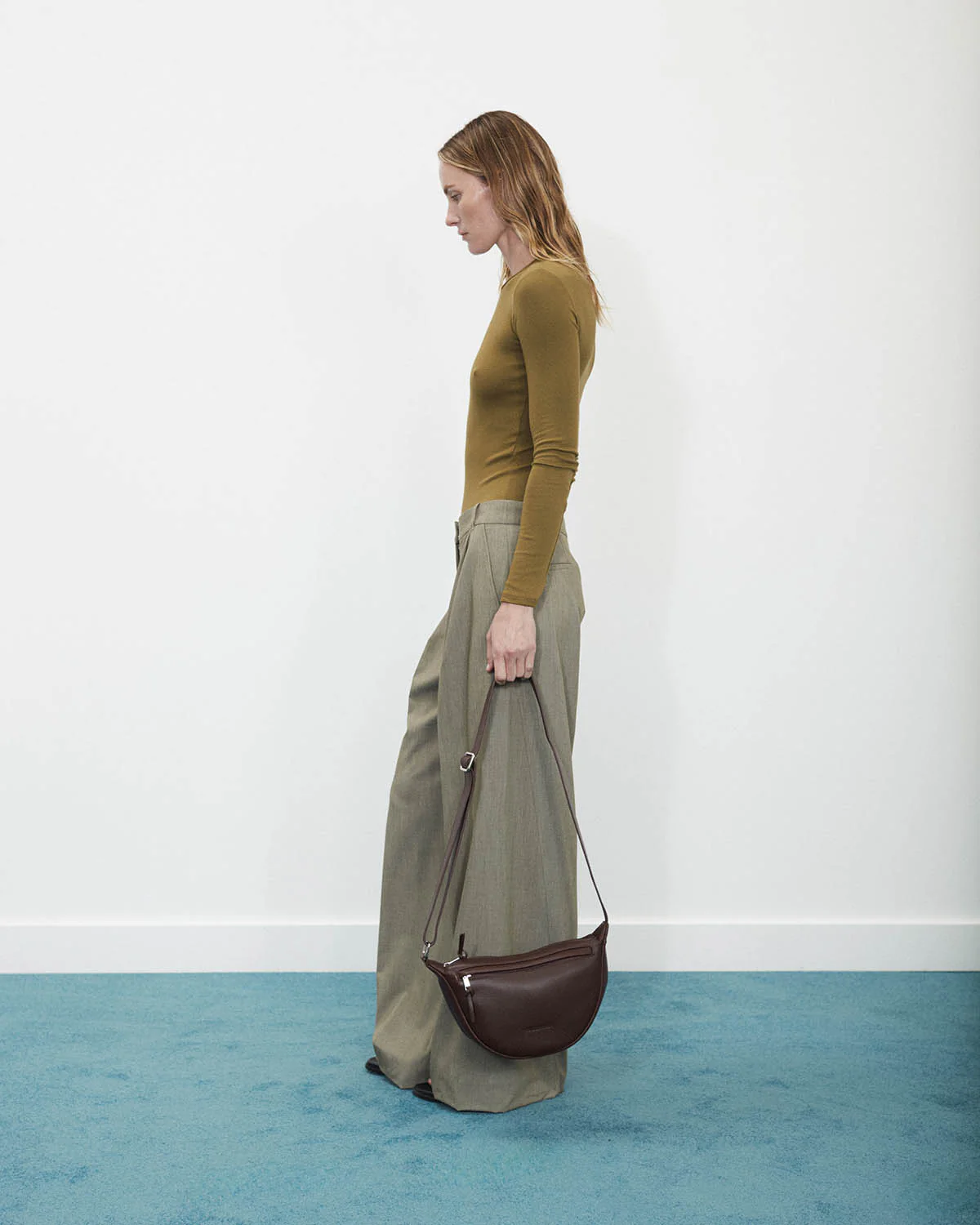 Sporty Crossbody: Coffee - Image 6