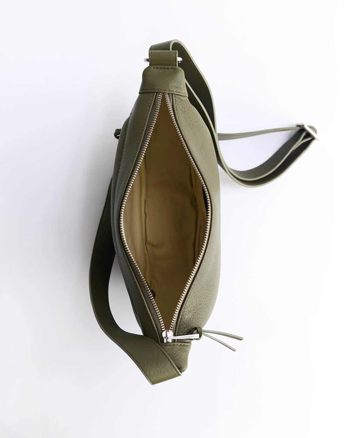 Sporty Crossbody: Olive - Image 4