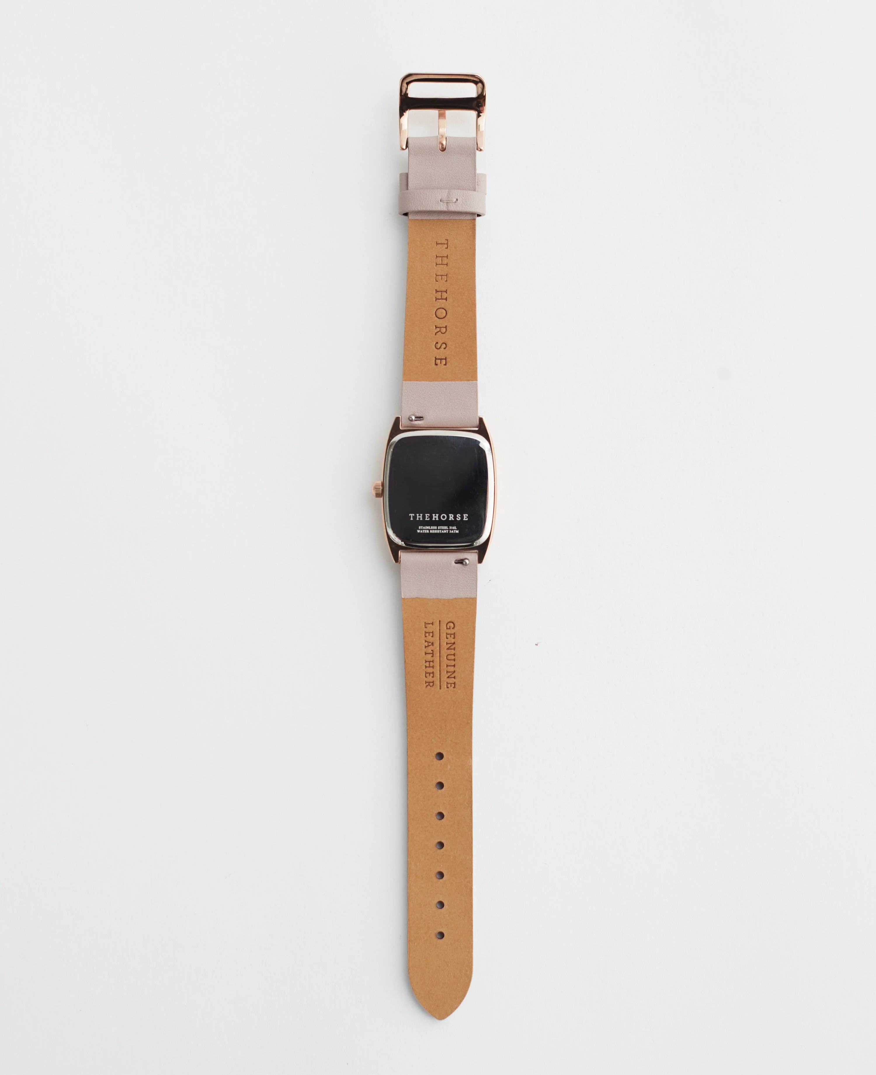 The Dress Watch: Rose Gold / White Dial / Blush Leather - Image 3