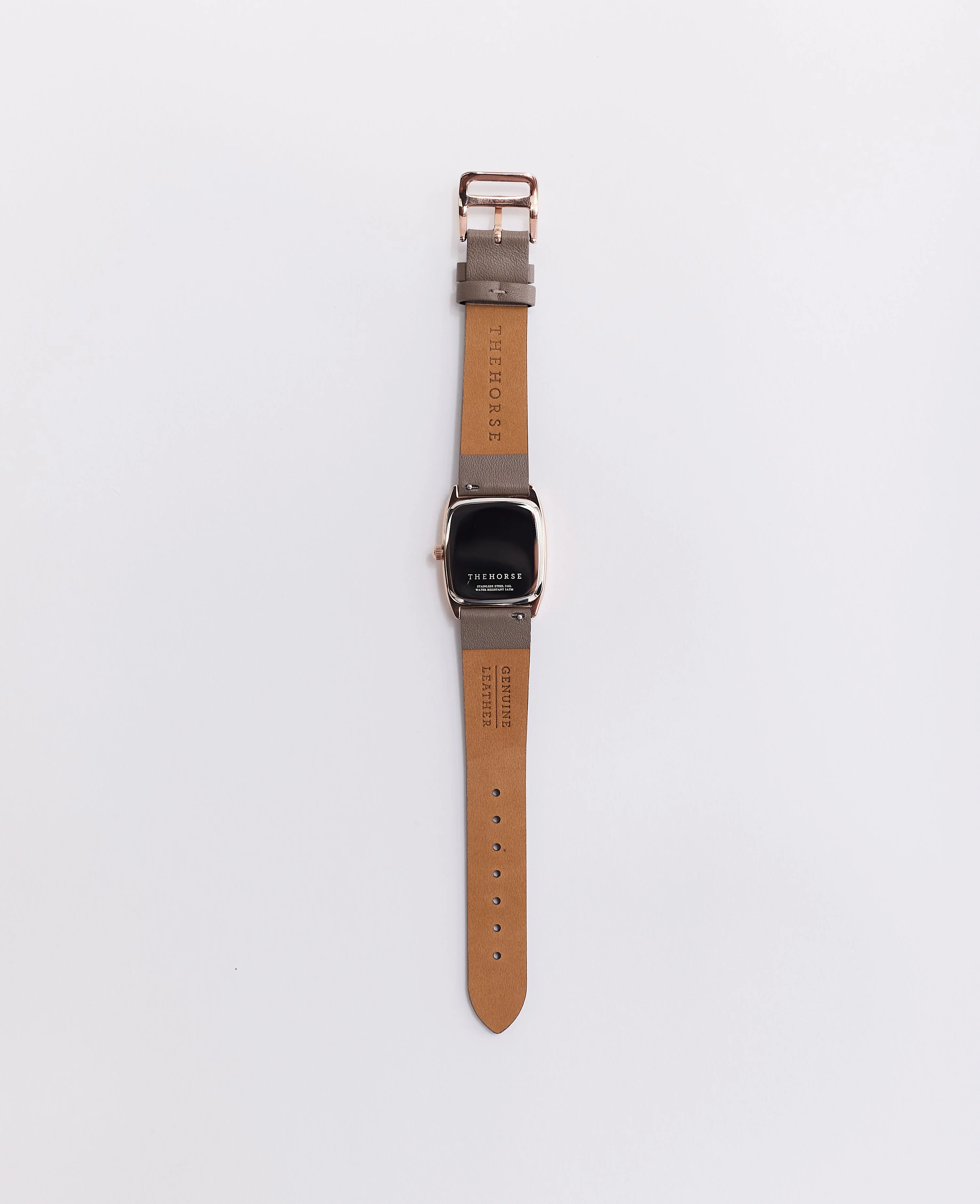 The Dress Watch: Rose Gold / White Dial / Dark Grey Leather - Image 4