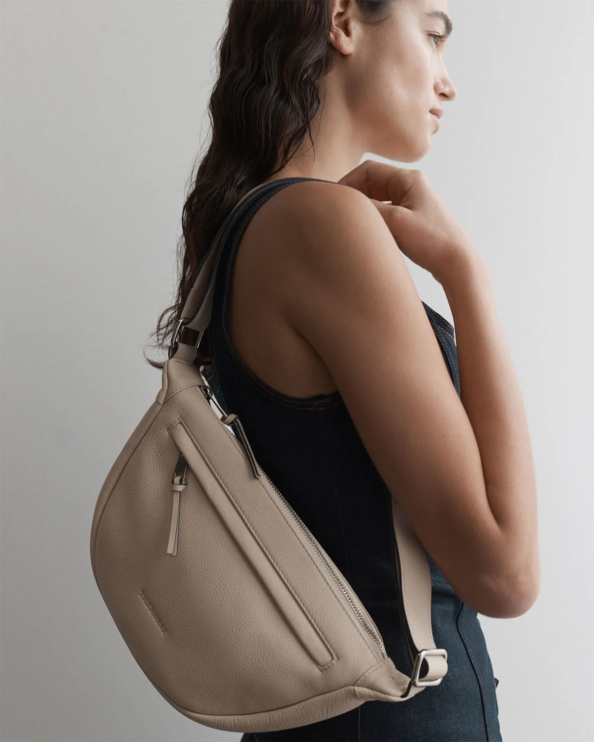 Sporty Crossbody: Oat - Image 5