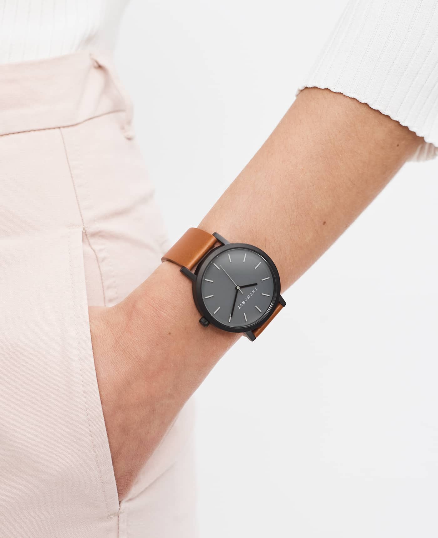 The Original: Matte Black / Tan Leather - Image 3