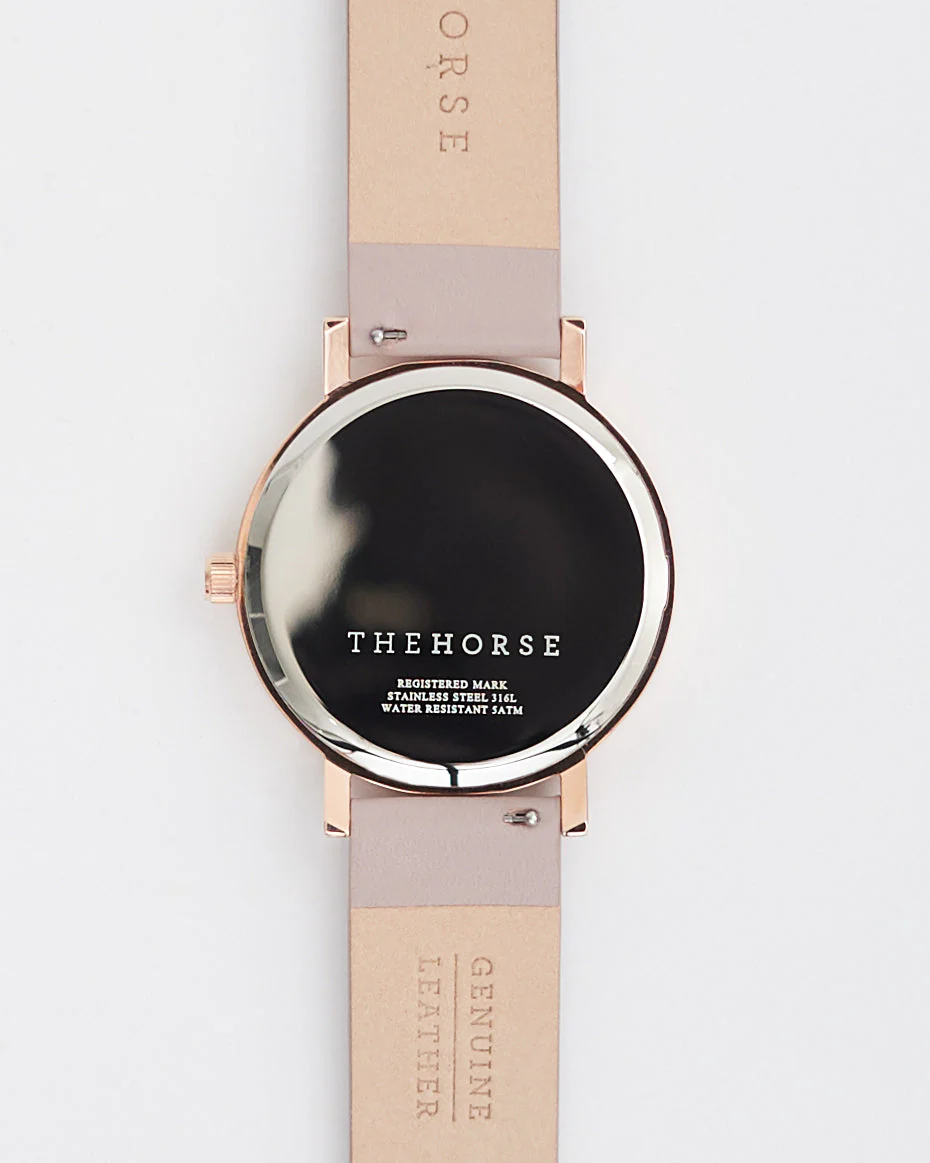 The Original: Polished Rose Gold / Blush Leather - Image 4